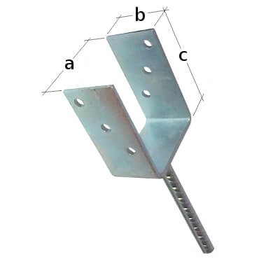 Łącznik belki do betonu ŁB-3