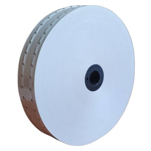 Taśma papierowa biała perforowana Jawa do forniru