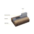 Folia fundamentowa PE 1mm
